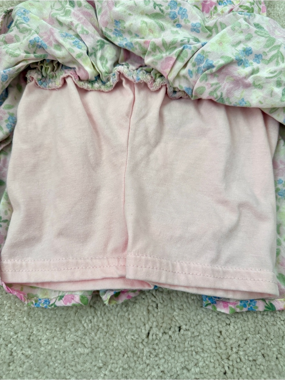 Floral Ruffle Two-Piece Set - Picture 4 of 5
